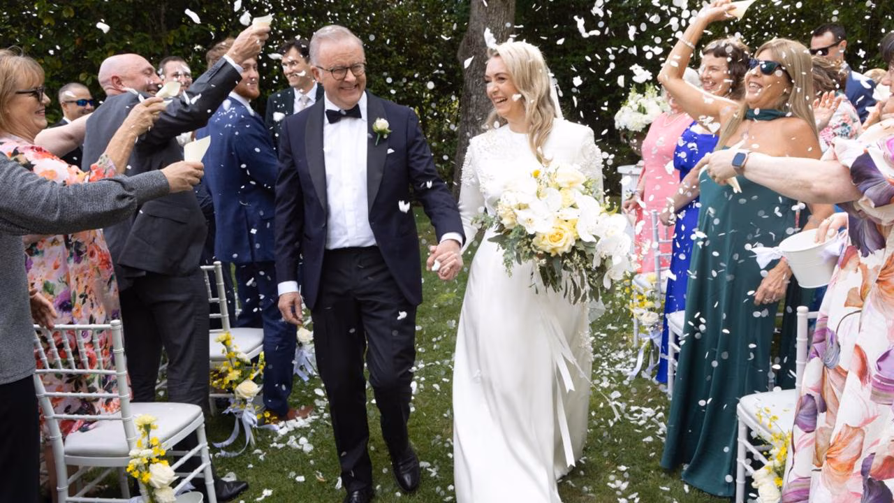Albo marries Jodie in top-secret wedding
