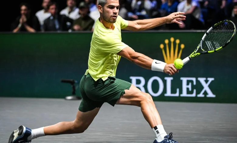 Alcaraz - Musetti partido de las ATP Finals, en directo hoy: mejores jugadas, resultado y última hora