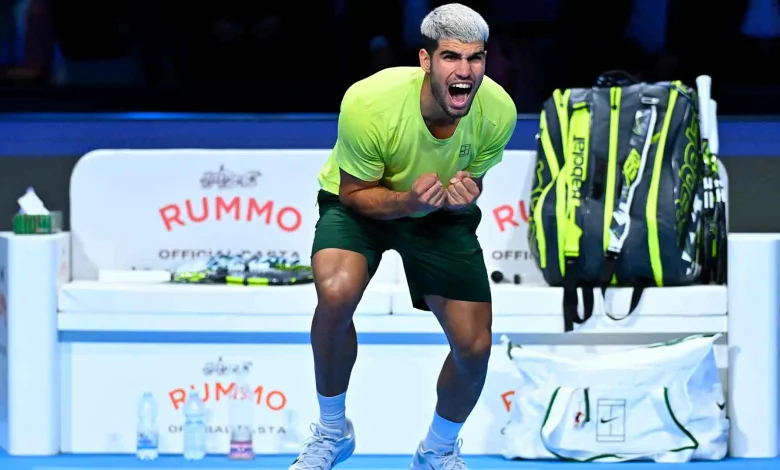 Alcaraz desactiva a Felix y buscará la guinda ante Sinner en Turín