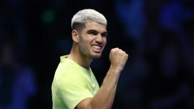 Alcaraz ends opener Jinx at ATP Finals, Zverev outlasts Shelton | Daily Sabah