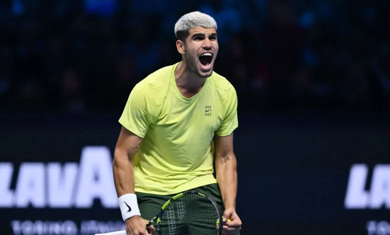 Alcaraz overtakes Sinner for season-ending No. 1