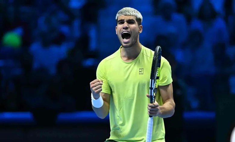 Alcaraz se acerca a SF y al No. 1 del año en Turín