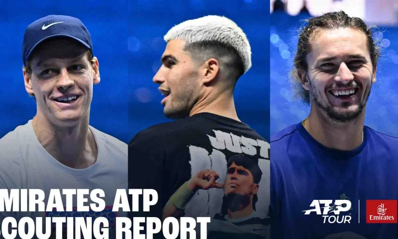 Alcaraz y Sinner traen su rivalidad a las Nitto ATP Finals; Zverev va por el hat-trick