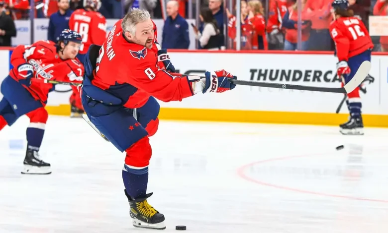 Alex Ovechkin on if scoring his 900th career goal has been on his mind: ‘Of course’