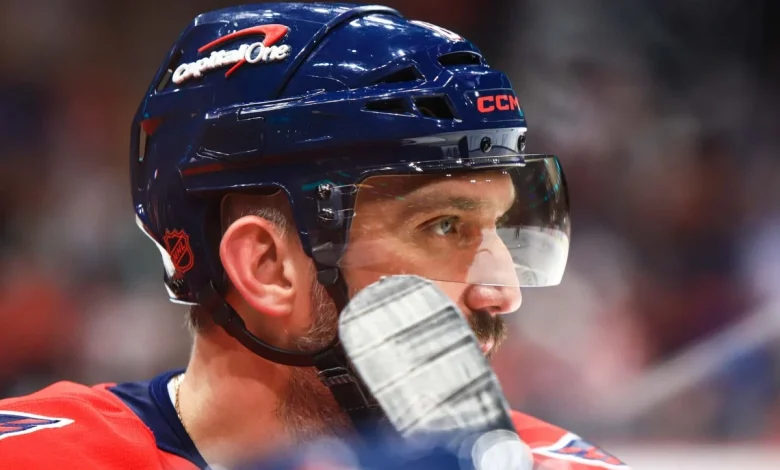 Alex Ovechkin would go back to his old mirror-tinted visor if the NHL let him, still bitter about change spurred on by Martin Brodeur