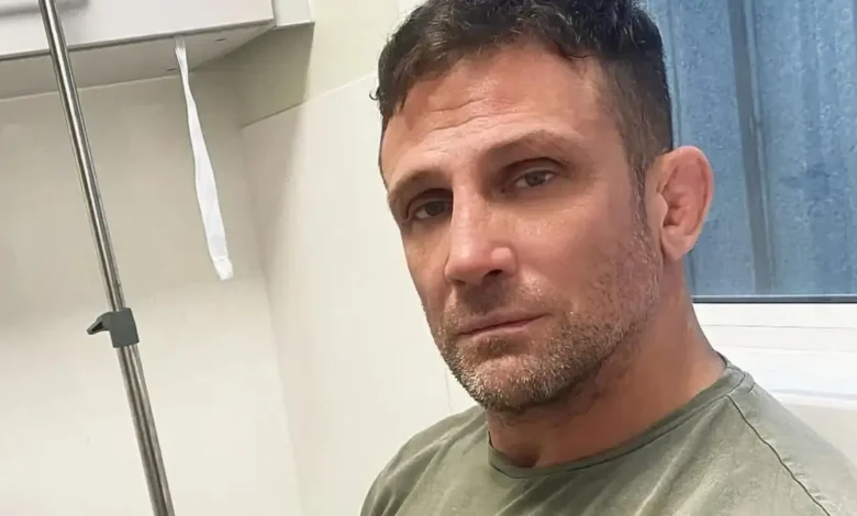 Alex Reid rushed to hospital with a suspected bleed on the brain