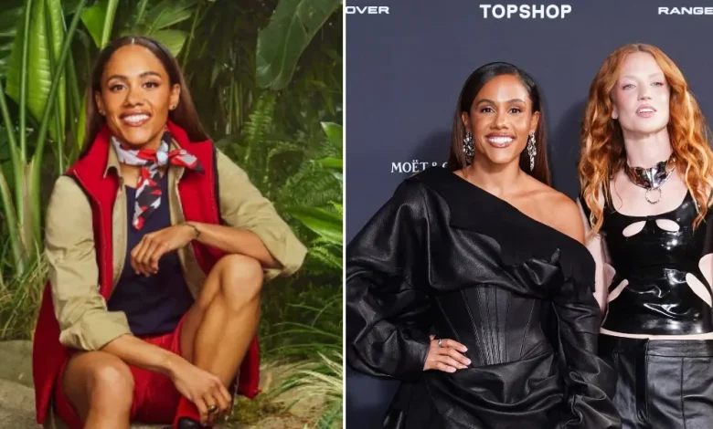 Alex Scott shares girlfriend Jess Glynne's true feelings about her signing up to I'm A Celeb