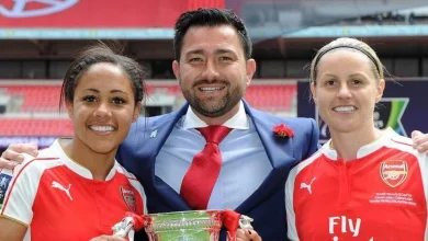 Alex Scott's emotional confession after falling 'madly in love' with Arsenal star