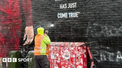 Alexander-Arnold mural defaced before Anfield return