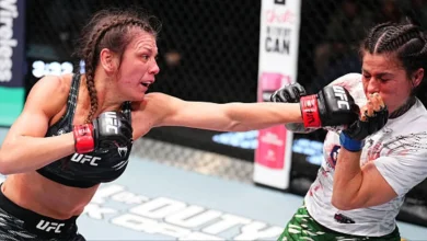 Alice Ardelean Defeats Montserrat Conejo Ruiz In Bloody Brawl - UFC Vegas 110 Highlights