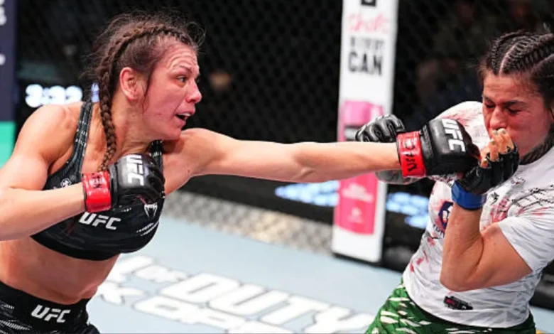 Alice Ardelean Defeats Montserrat Conejo Ruiz In Bloody Brawl - UFC Vegas 110 Highlights