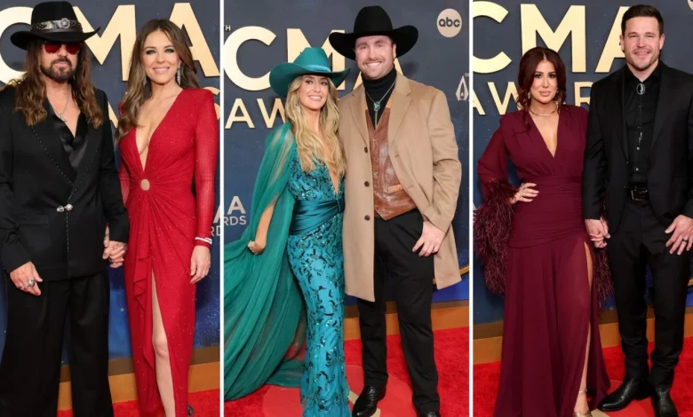 All the Couples on the 2025 CMA Awards Red Carpet (PHOTOS)