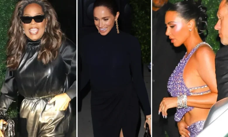 All the celebrities at Kris Jenner's star-studded 70th birthday bash