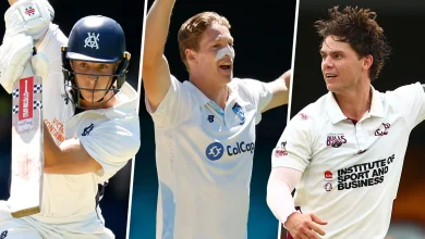 All the round five Sheffield Shield squads