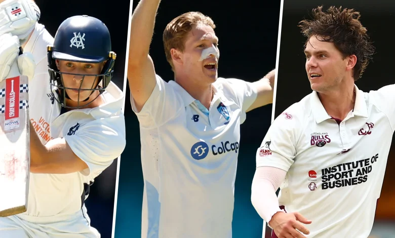 All the round five Sheffield Shield squads
