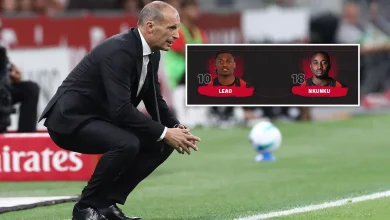 Allegri ‘curious’ about Leao and Nkunku starting together: “Unexpected solutions”