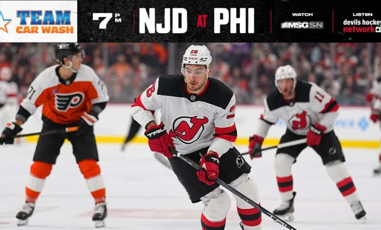Allen Starts, Lineup Shuffle for Devils in Philadelphia | PREVIEW