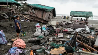 Almost three million households lose power as super typhoon Fung-wong leaves a trail of destruction in the Philippines