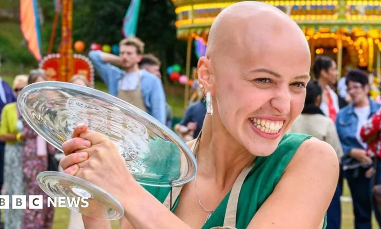 'Alopecia changed my perception of beauty' says Bake Off winner