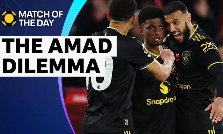 Amad Diallo: How does Manchester United's Ruben Amorim fit him into his formation? - MOTD analysis