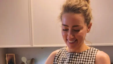 Amber Heard Reveals Photo of Daughter Oonagh in Thanksgiving Post