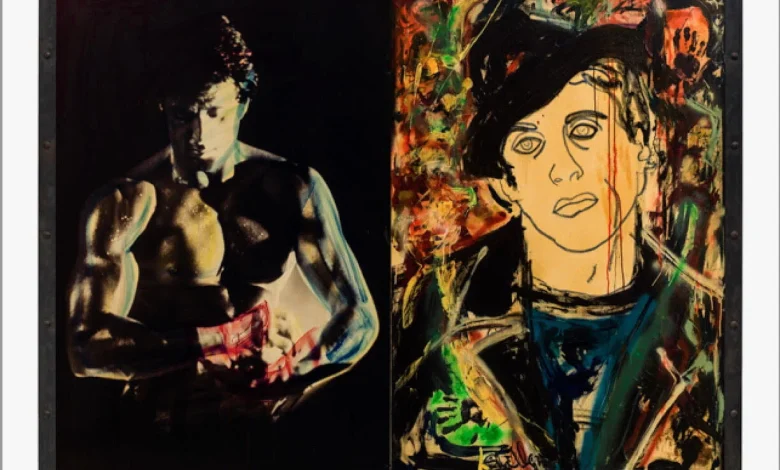An exhibit of Sylvester Stallone's abstract works will be on display in L.A. in early 2026