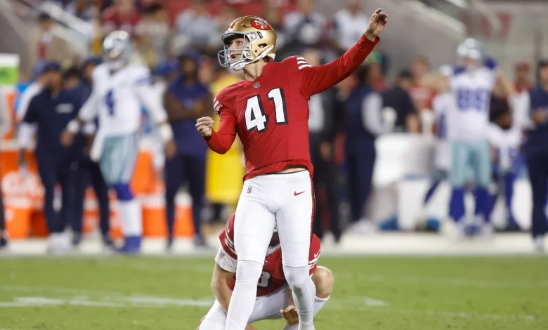 Anders Carlson among three kickers working out for 49ers