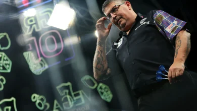 Anderson relishing Van Gerwen clash at the Mr Vegas Grand Slam of Darts