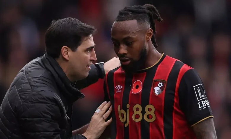 Andoni Iraola makes Antoine Semenyo January transfer claim amid Liverpool interest - 'We will talk'