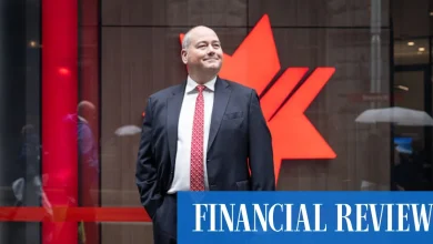 Andrew Irvine promises momentum after NAB reports lukewarm profits