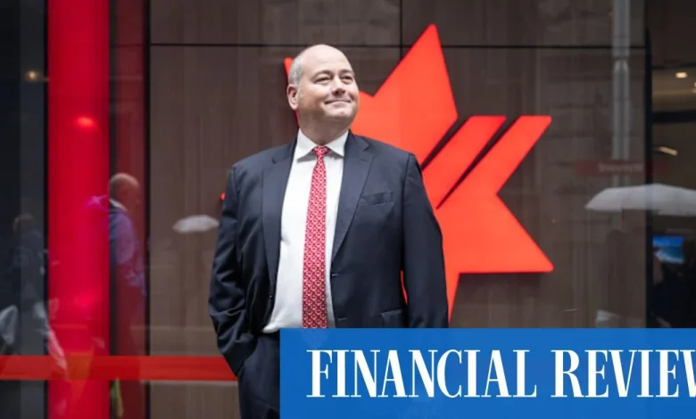 Andrew Irvine promises momentum after NAB reports lukewarm profits