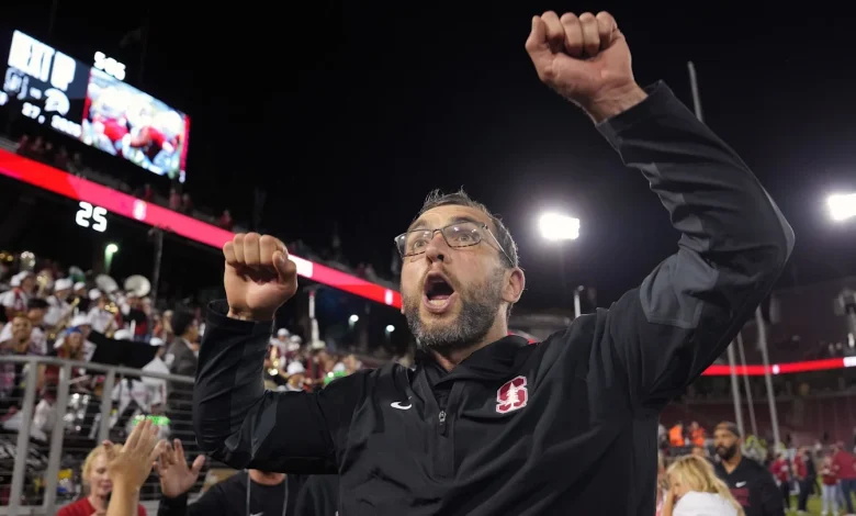Andrew Luck's Live Reaction to Stanford TD Against Cal is Priceless