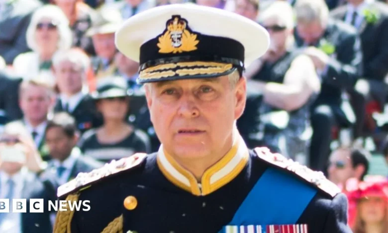 Andrew to be stripped of his final military title by King, minister says