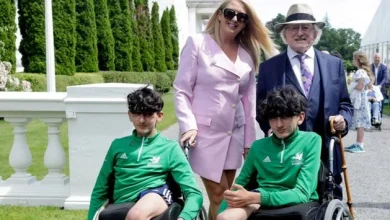 Angie Benhaffaf, mother to twins Hassan and Hussein, who were born conjoined, named Carer of the Year