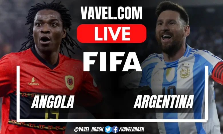 Angola vs Argentina LIVE Score Updates in Friendly Match