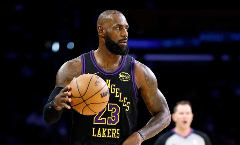 Another record falls as LeBron James makes triumphant return from injury in 23rd NBA season