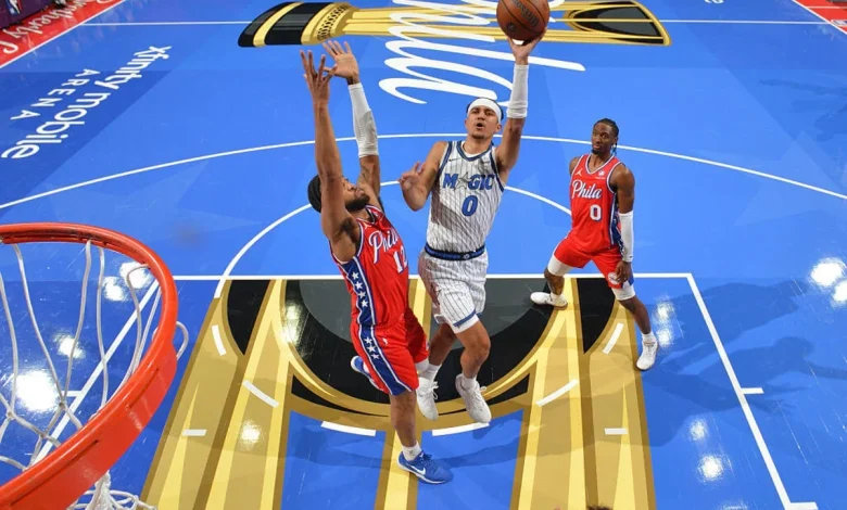 Anthony Black scores 27, Jalen Suggs ejected in Magic-76ers first half