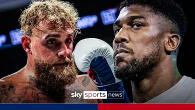 Anthony Joshua and Jake Paul in talks for heavyweight fight in December in Miami