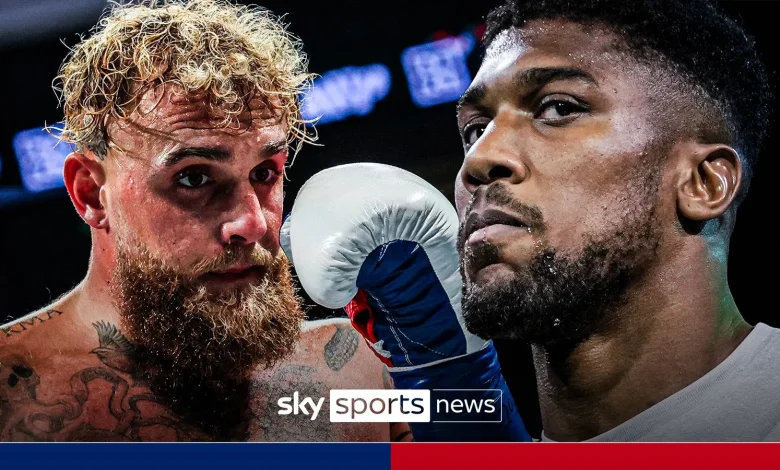 Anthony Joshua and Jake Paul in talks for heavyweight fight in December in Miami