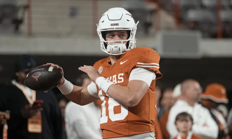 Arch Manning Struggles in First Half vs. Texas A&M