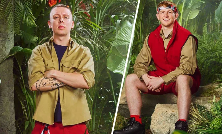 Are I’m A Celeb’s Aitch and Angry Ginge friends?