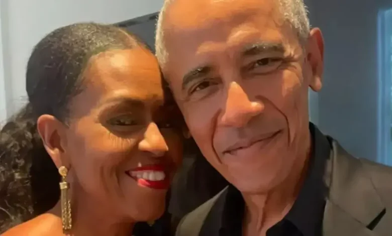 Are the Obamas faking it? Historian says Barack and Michelle secretly living separate lives