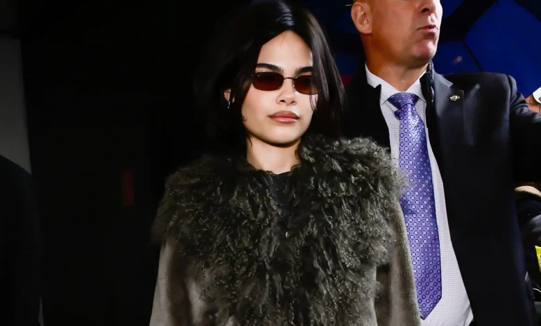 Ariana Greenblatt Signals the Arrival of Penny Lane Coat Season