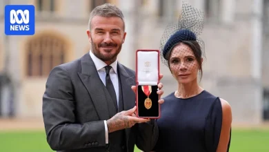 Arise, Sir David! Beckham knighted by King in 'big moment' for ex-footballer
