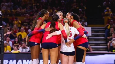 Arizona Falls to No. 8 Arizona State in Four Sets