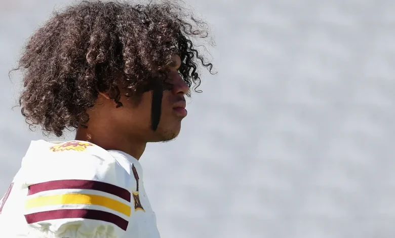 Arizona State star wideout Jordyn Tyson again with injury