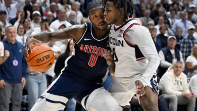 Arizona jumps to No. 2 behind Purdue in AP Top 25, Alabama into top 10; Kansas falls out of rankings