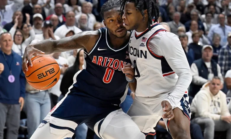 Arizona jumps to No. 2 behind Purdue in AP Top 25, Alabama into top 10; Kansas falls out of rankings