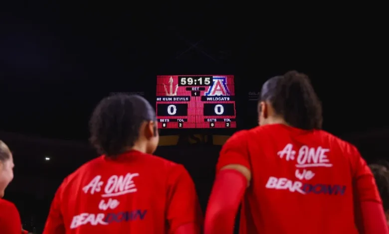 Arizona volleyball falls short against No. 8 ASU