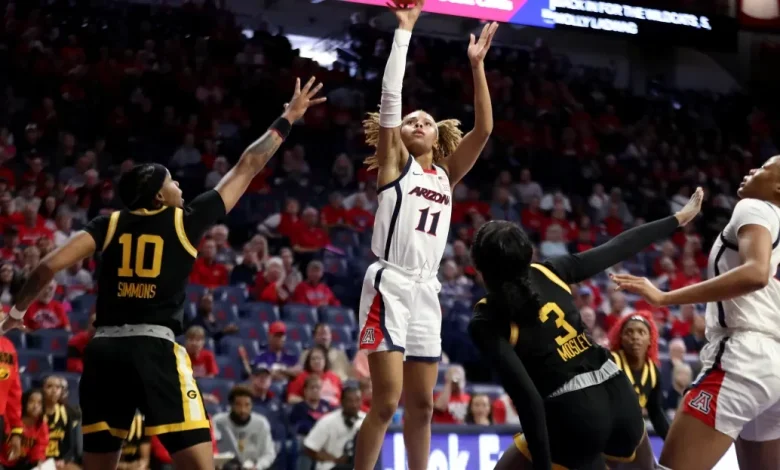 Arizona women’s basketball uses balanced scoring to defeat Grambling